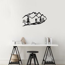 Wallity Mountain Climbing Escultura de pared